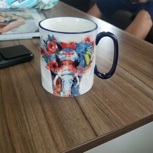 Animal lovers elephant mug